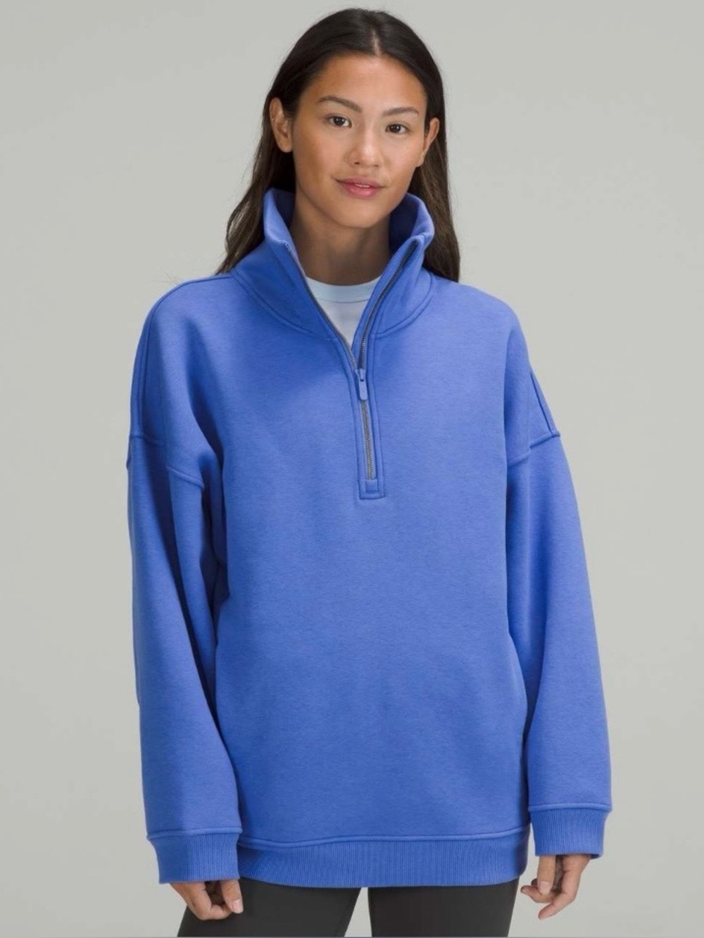 Lululemon Thick Fleece Half-Zip Oversized Pullover  Size XS/S